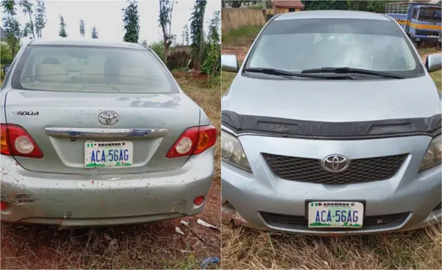 Ụgbọala Onyekesi ndị a ji tọọrọ ya.