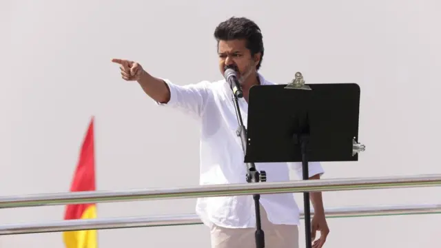தேர்தலுக்கு முன்னதாக தி.மு.க அரசு மீது பல்வேறு குற்றச்சாட்டுகளை த.வெ.க தலைவர் விஜய் முன்வைத்தார்.