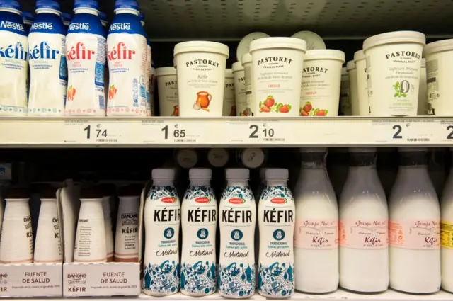 kefir, fermentasi