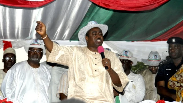 Gabriel Torwua Suswam na former Govnor of Benue State from 2007 - 2015.