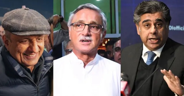 گوہر اعجاز اور علیم خان، جہانگیر ترین 