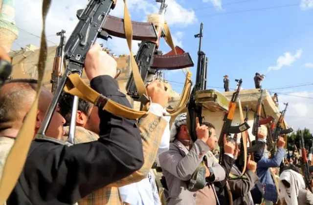 બીબીસી ગુજરાતી હુતી બળવાખોર વિદ્રોહી યમન સના ડોનાલ્ડ ટ્રમ્પ અમેરિકા ઈરાન ઈઝરાયલ