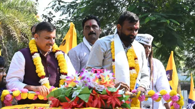 અલ્પેશ કથિરિયા અને ધાર્મિક માલવિયા તથા આપ