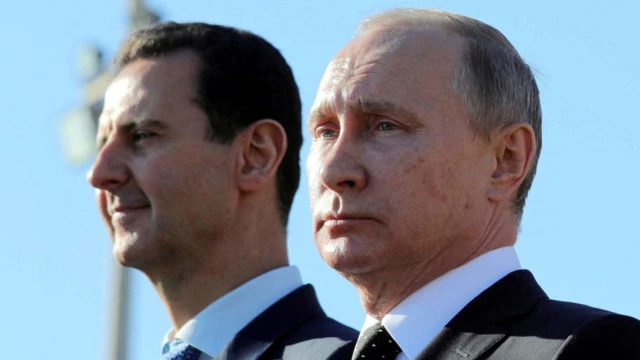 Bashar al-Assad, Vladimir Putin