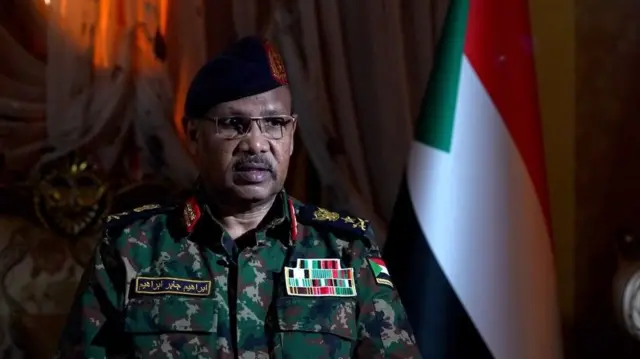 الفريق إبراهيم جابر عضو مجلس السيادة في السودان 