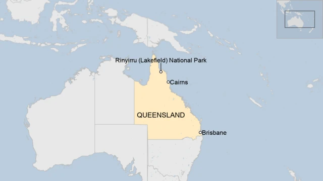 Map of di area wia e happun