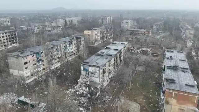 Vuhledar est désormais une ville fantôme