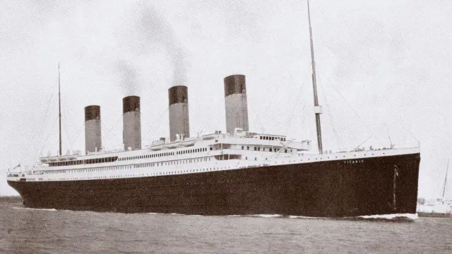 Imagen de archivo del Titanic