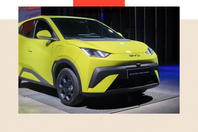 Электромобиль BYD Dolphin Surf