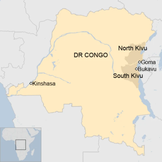 M23 igenzura ibice bitandukanye by'intara za Kivu ya Ruguru na Kivu y'Epfo za DR Congo