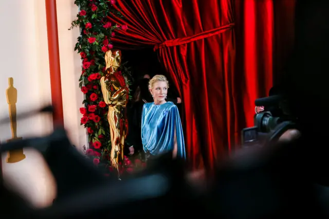 کیت بلانشت امسال به خاطر بازی در فیلم «تار» جایزه بفتای بهترین بازیگر نقش اول زن را دریافت کرده بود، اما در گرفتن اسکار ناکام ماند