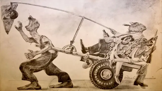 نمایی از فیلم «آراپیک» - تصویری از طراحی‌های آراپیک باغداساریان