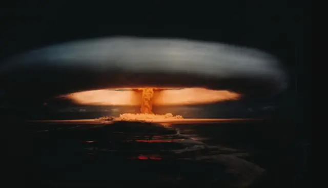 Moruroa, Polinésia Francesa, França.