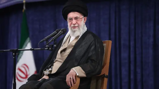 علی خامنه‌ای رهبر جمهوری اسلامی ایران
