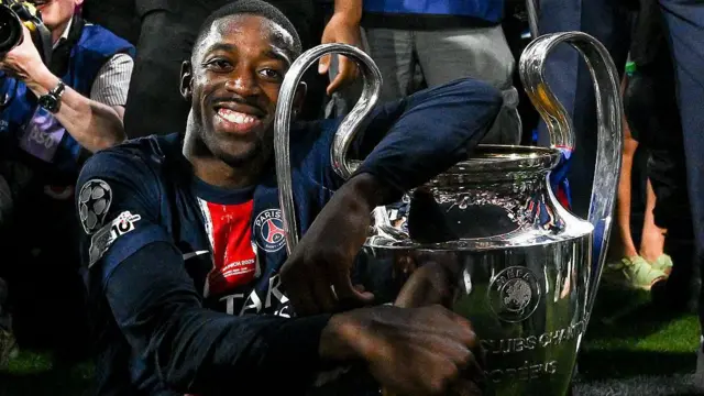 Osmaan Dembelee waancaa Shaampiyoons Liigii mo'atan hammatee