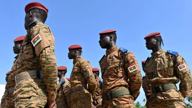 Burkina Faso soldiers
