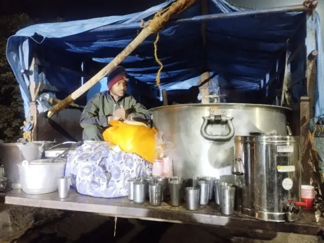 शंभू सीमा पर लगा एक लंगर