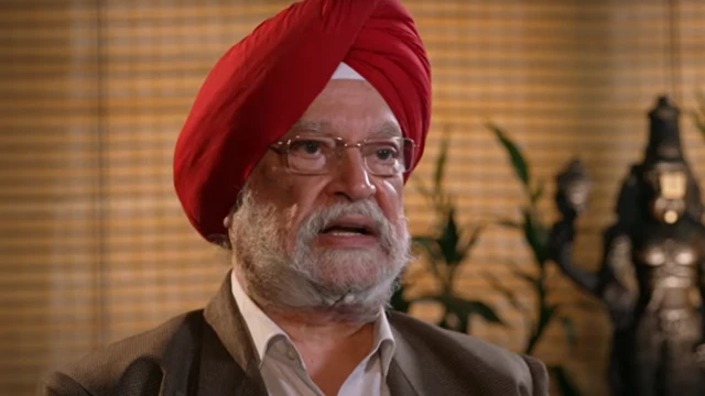 పెట్రోలియం మంత్రి హర్దీప్ సింగ్ పూరి