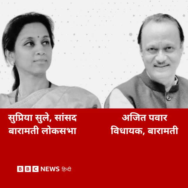 सुप्रिया सुले और अजित पवार