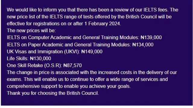 Ọrọ British Council