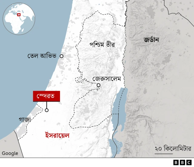 গত ৭ই অক্টোবর ইসরায়েলে হামলা করেছিলো হামাস