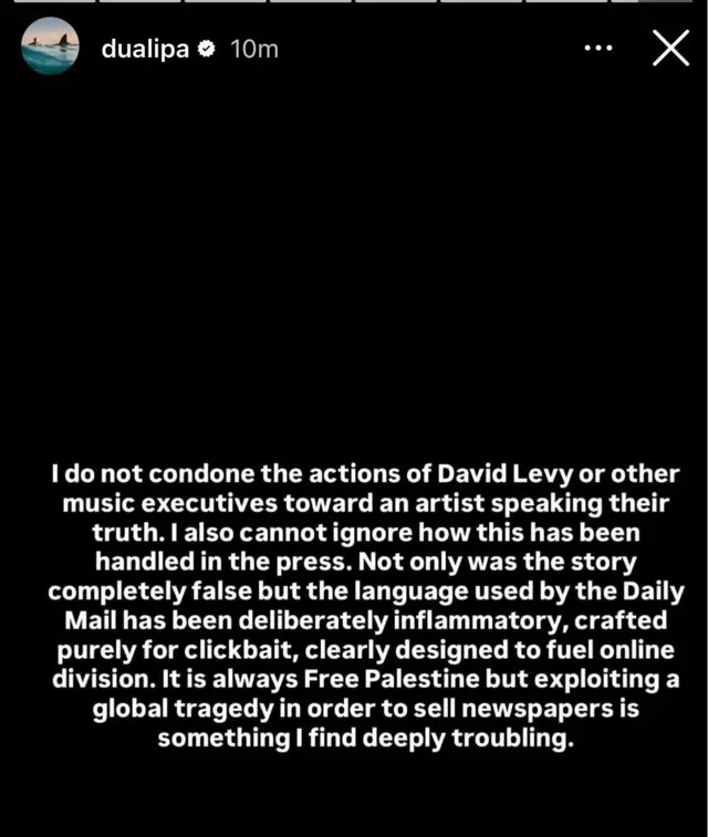 Dua Lipa je 