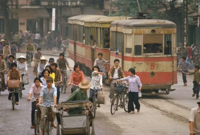Đường phố Hà Nội năm 1985 