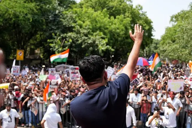 शिक्षणमंत्री धर्मेंद्र प्रधान यांच्या राजीनाम्याच्या मागणीसाठी सीजेपीचे जंतर मंतर येथे आज दुसरे आंदोलन
