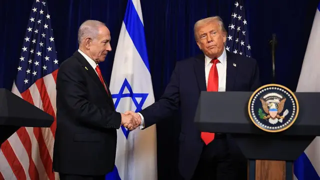 بنیامین نتانیاهو و دونالد ترامپ