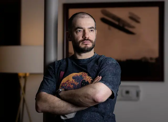 Ilya Sutskever, fundador da Safe Superintelligence Inc., em um escritório em 19 de agosto de 2025, em Palo Alto, Califórnia.