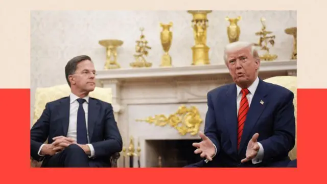 ፕረዚደንት ትራምፕ ምስ ዋና ጸሓፊ ኔቶ ማርክ ሩት