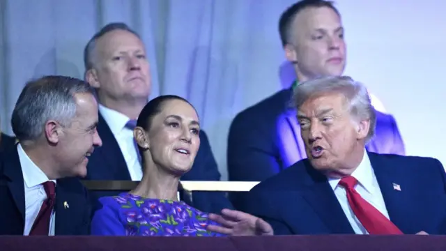 Carney, Sheinbaum y Trump