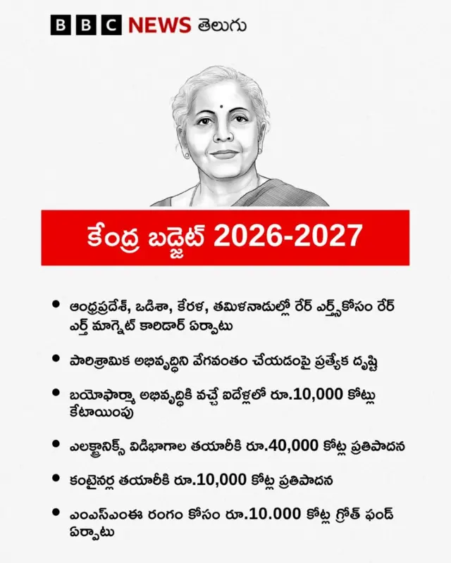 బడ్జెట్ 2026, నిర్మలా సీతారామన్