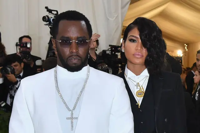 Sean Combs junto a su entonces pareja Cassie Ventura en 2018.