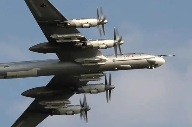  Tu-95MS بمبار طیارے