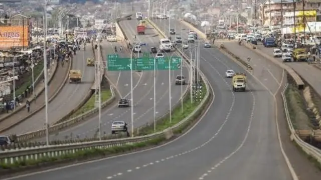 Qaar ka mid ah waddooyinka magaalada Nairobi