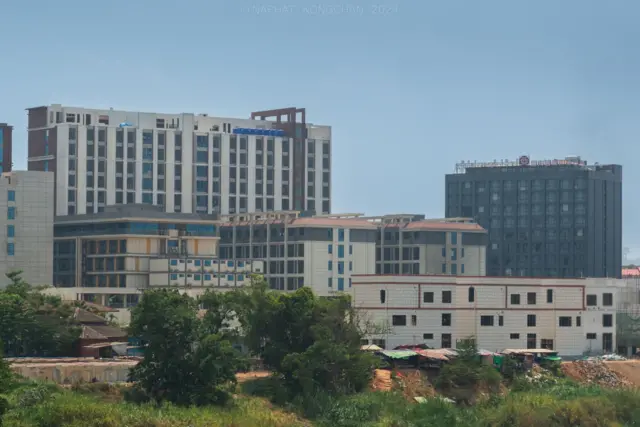 ရွှေက္ကိုမြို့သစ်မြင်ကွင်း
