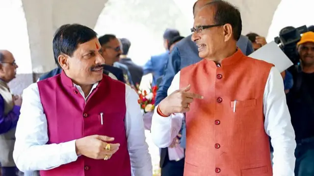 मोहन यादव आणि शिवराज सिंह चौहान