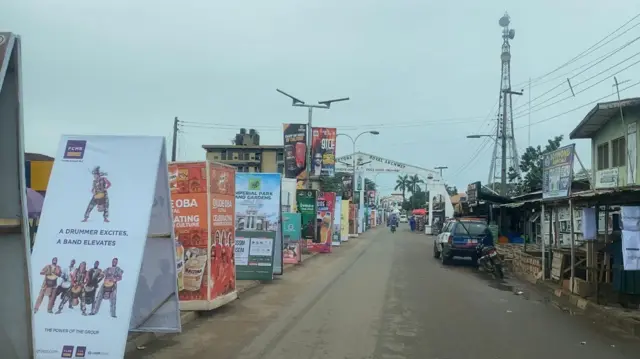 Aworan opopona kan ni Ijebu Ode