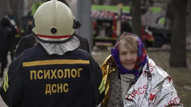 Київ, російська атака на Новий рік, 1 січня 2025