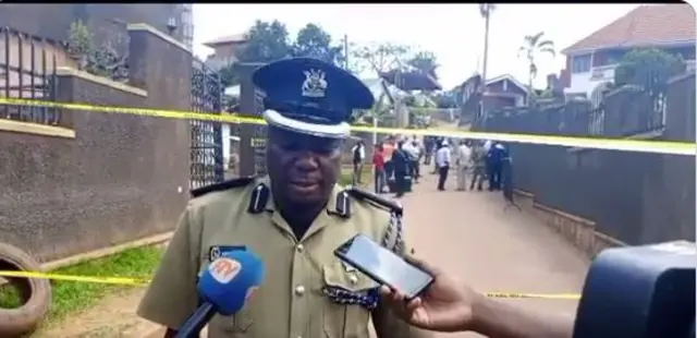 afhayeenka booliiska magaalada Kampala Patrick Onyango.