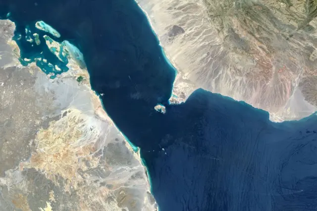د باب المندب سټیلائټ تصویر