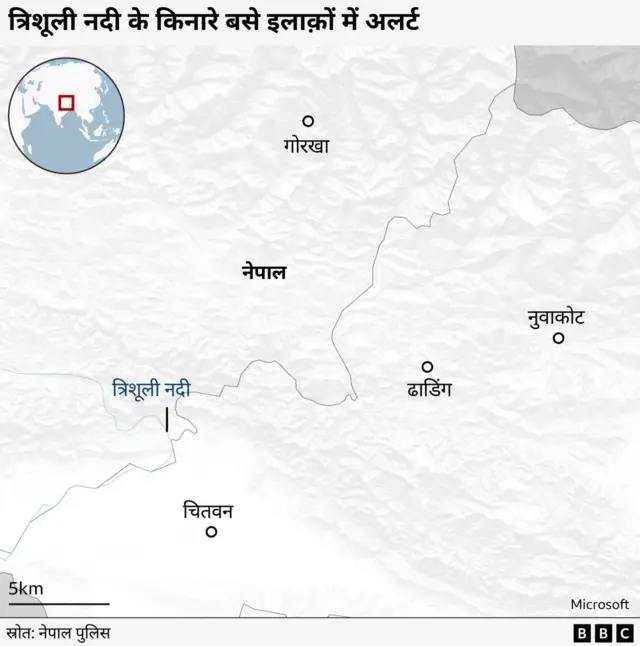 त्रिशूली नदी