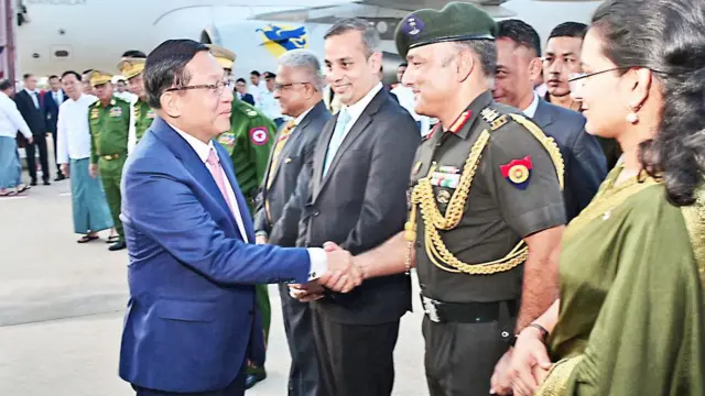 နေပြည်တော် သမ္မတ အဖြစ် ပထမဆုံး နိုင်ငံခြား ခရီးအဖြစ် အိန္ဒိယကို ရွေးချယ်ခဲ့