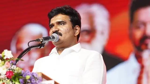 தவெக துணைப் பொதுச்செயலாளர் சி.டி.ஆர்.நிர்மல்குமார்