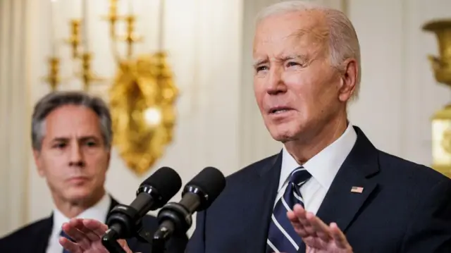 Joe Biden, président des États-Unis. 