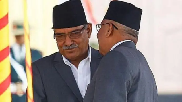 प्रचण्ड र ओली