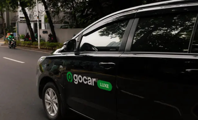Ilustrasi layanan GoCar dari Gojek.