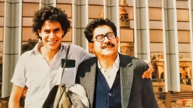 Iván y Manuel Cepeda en una fotografía cedida por la campaña.