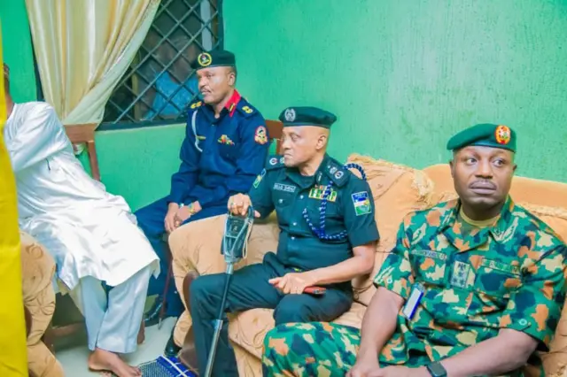 Condolence visit to family of victim